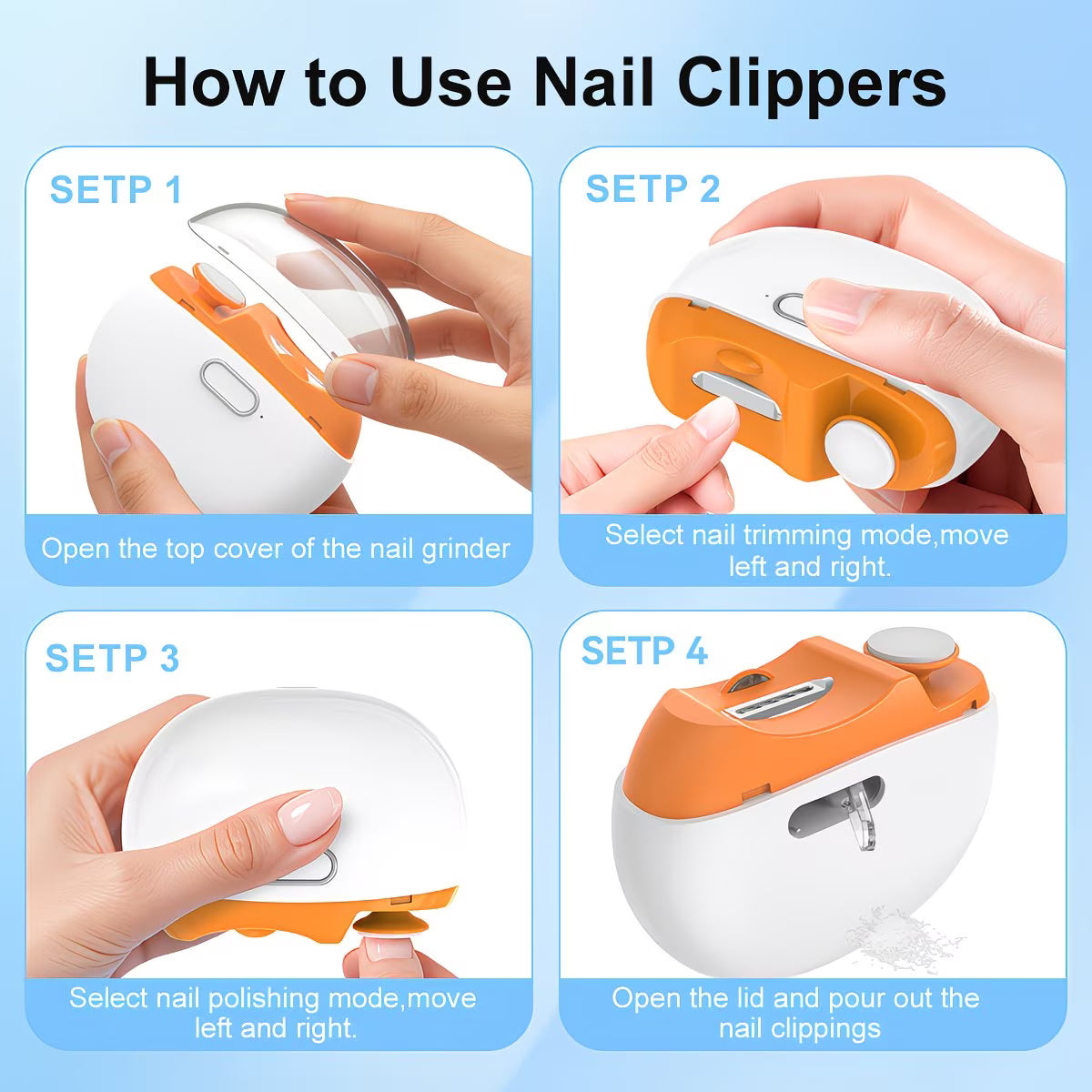 ELECTRIC NAIL TRIMMER