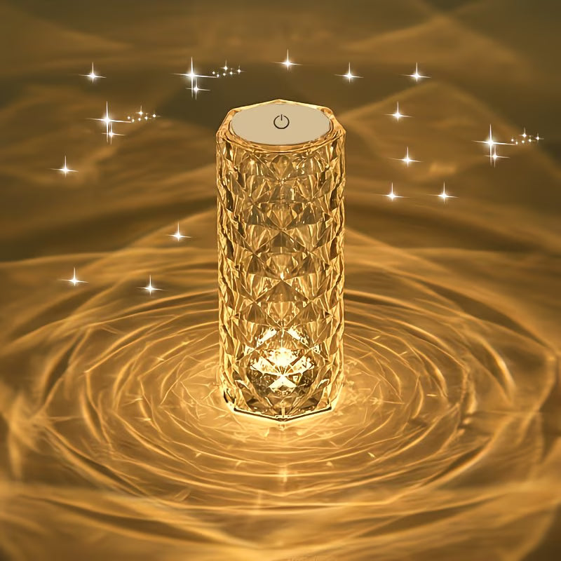 CRYSTAL TABLE TOUCH LAMP