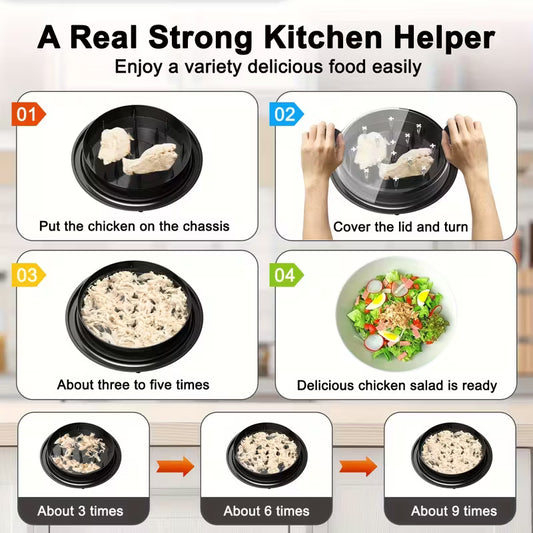 Tear Chicken Shredder Tool Breast Shredded Meat Cutter Meat Floss Hand Torn Chicken Minced Meat Shredder Reusable Kitchen Gadge