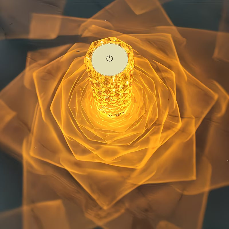 CRYSTAL TABLE TOUCH LAMP