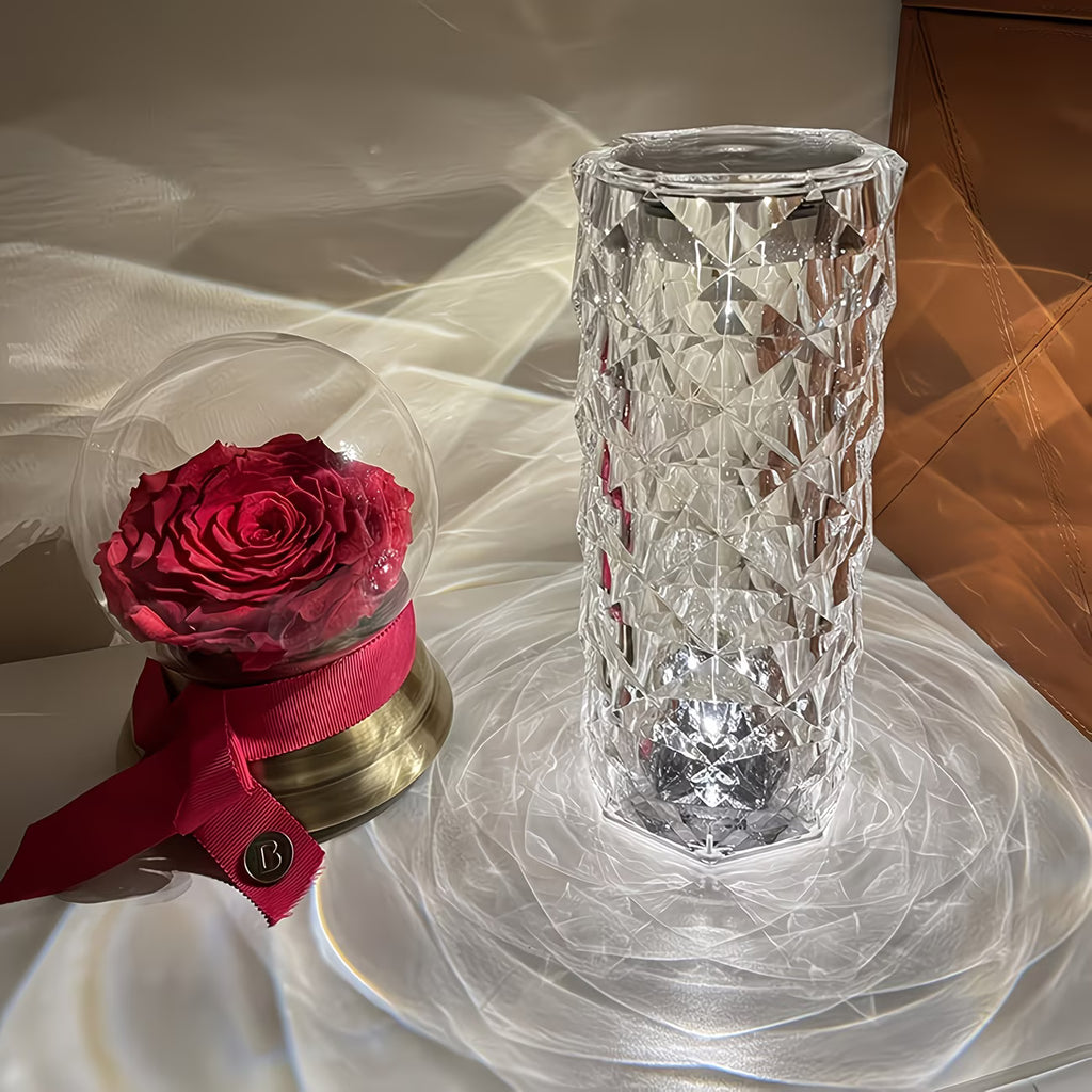 CRYSTAL TABLE TOUCH LAMP