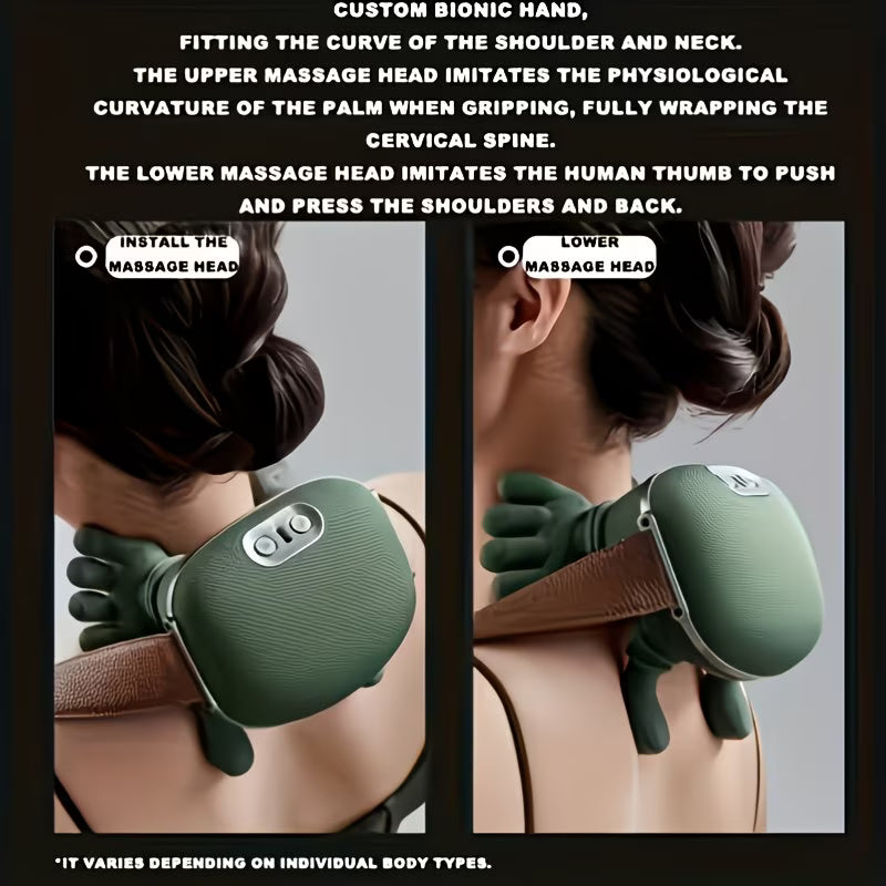 BACK SHOULDER FINGER SHAPE MASSAGER