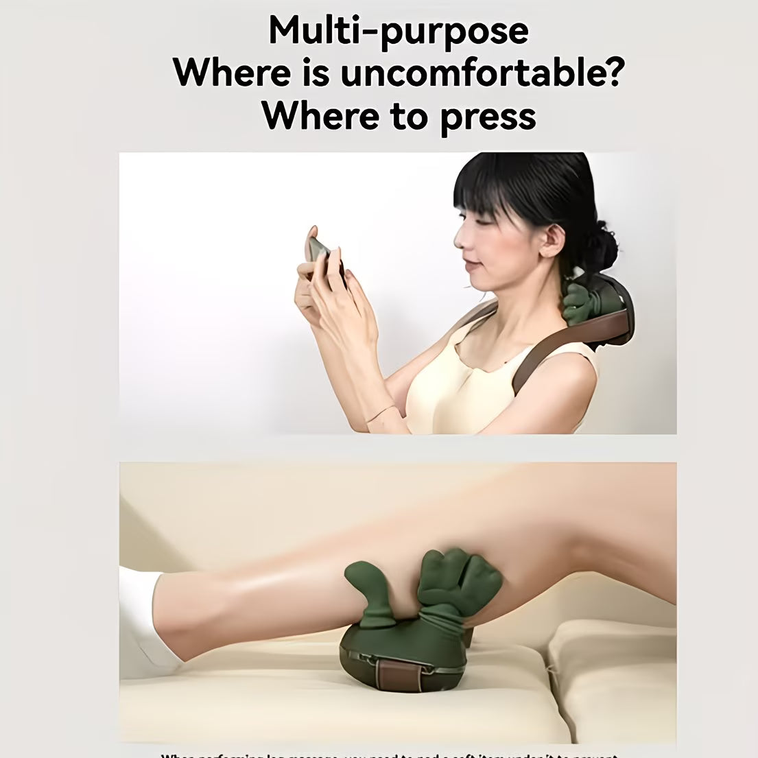 BACK SHOULDER FINGER SHAPE MASSAGER