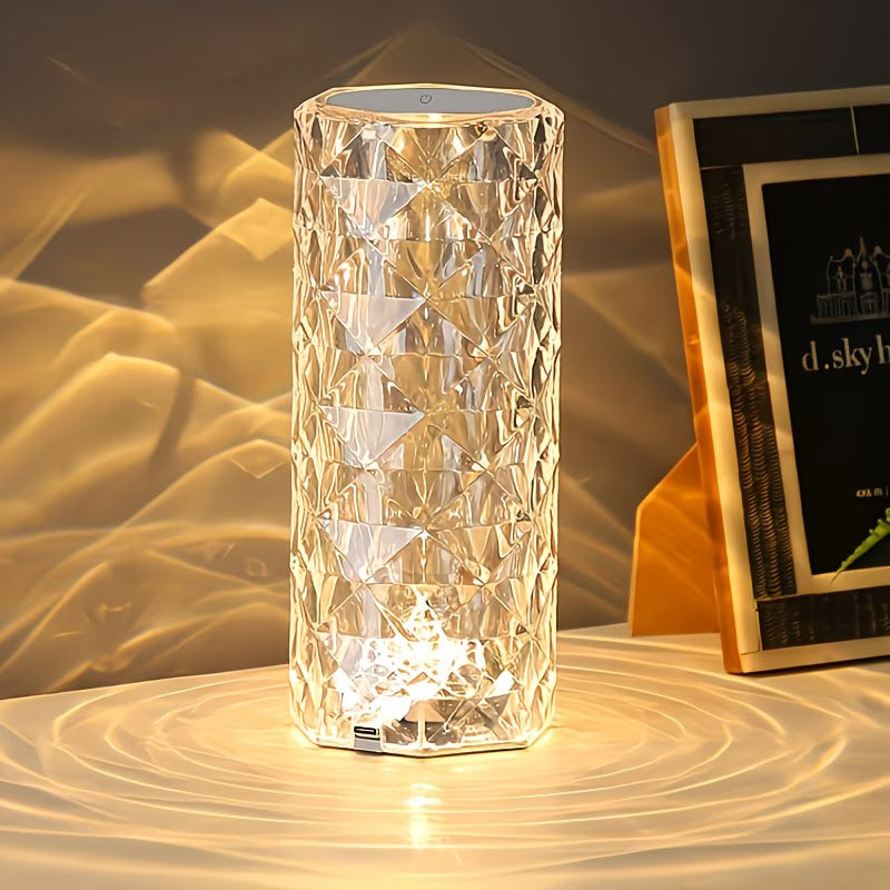 CRYSTAL TABLE TOUCH LAMP