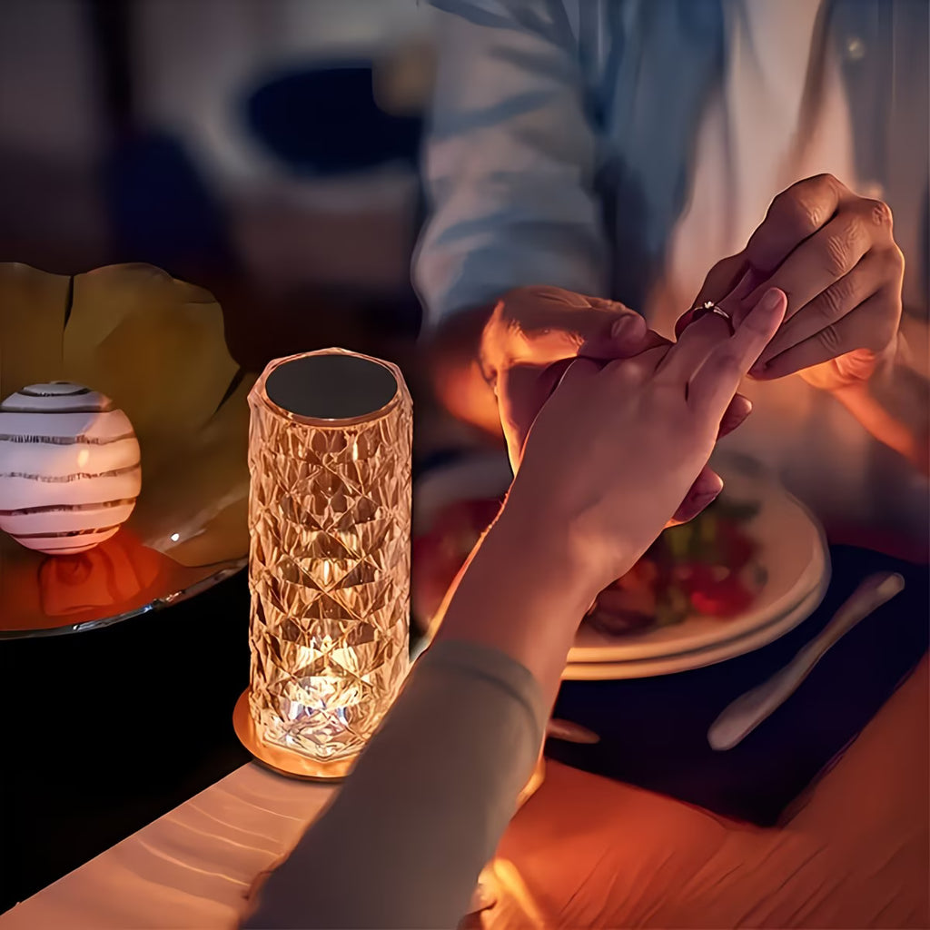 CRYSTAL TABLE TOUCH LAMP